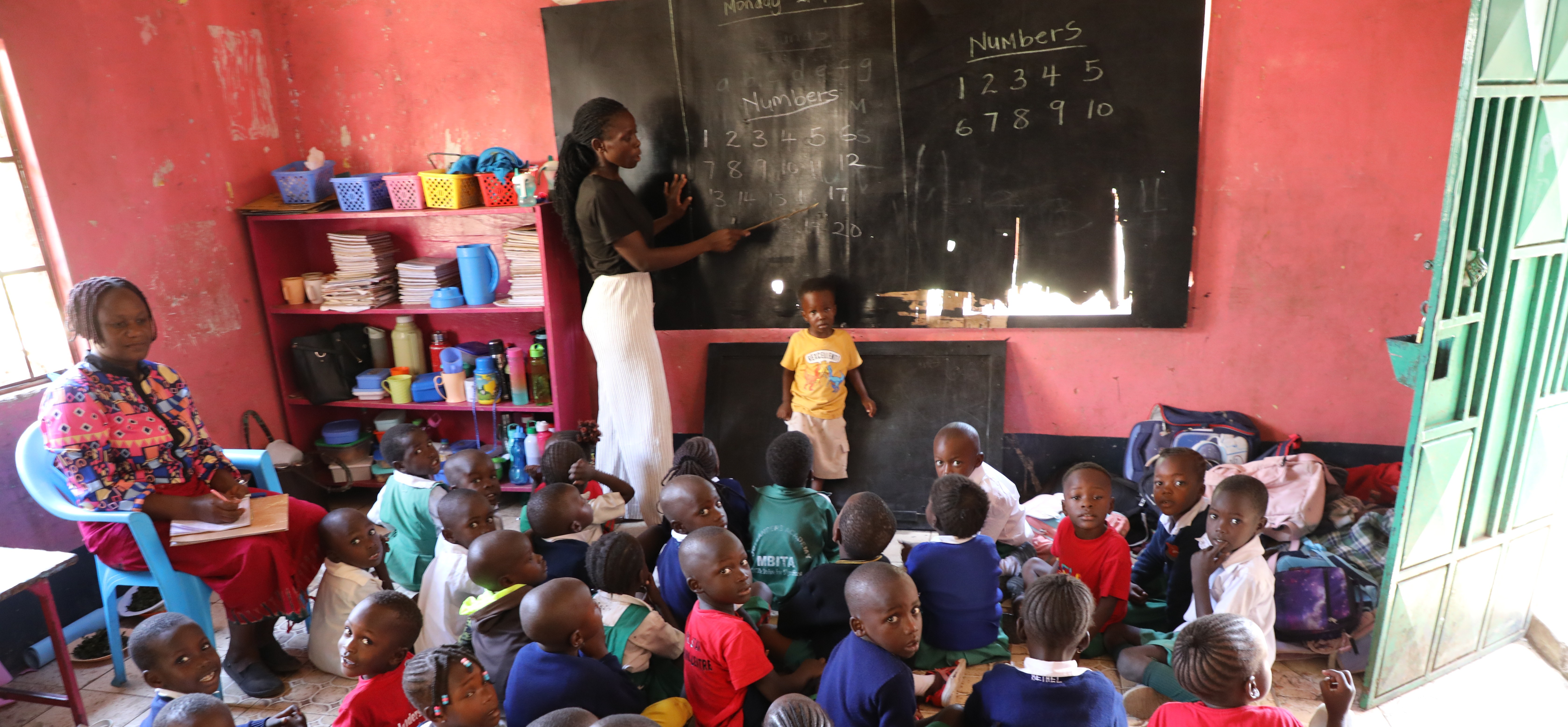 Joylanders Day Care learners at play