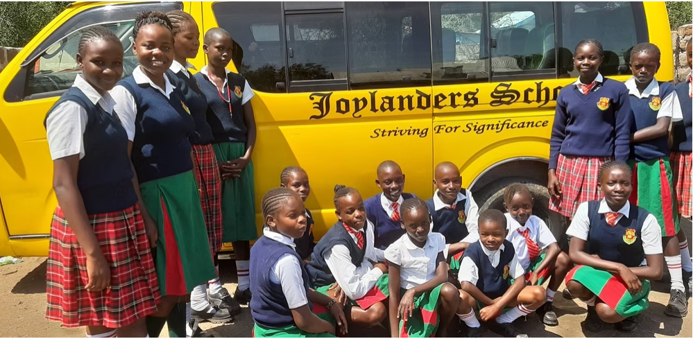 Joylanders learners in class